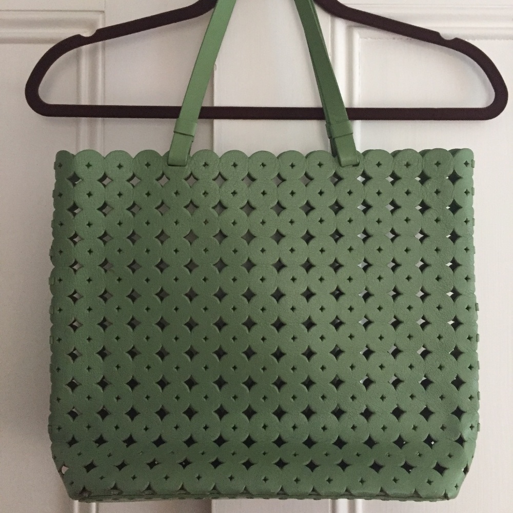 J-Crew Leather Tote